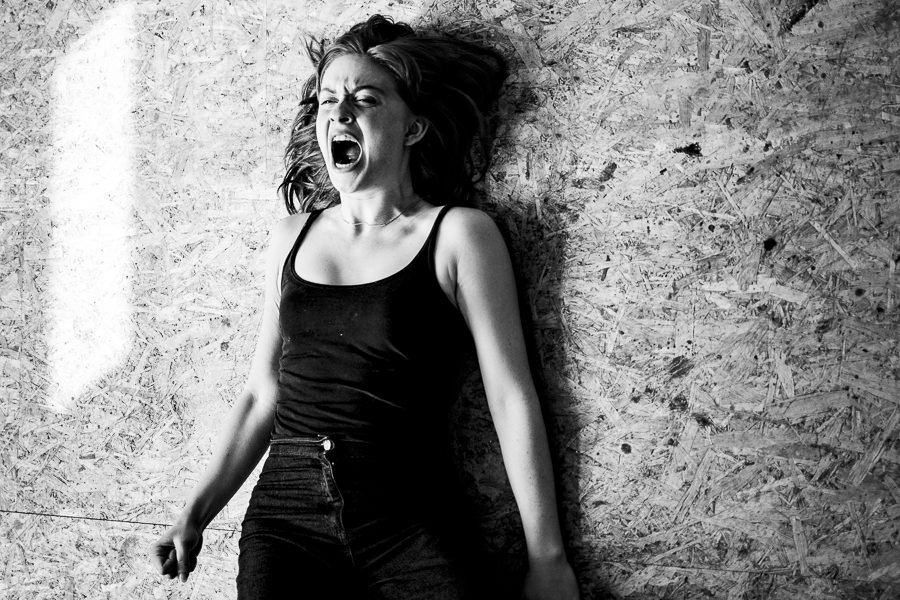Die Wut ist weiblich - Frauen und Wut - Fotoprojekt Rosa Engel