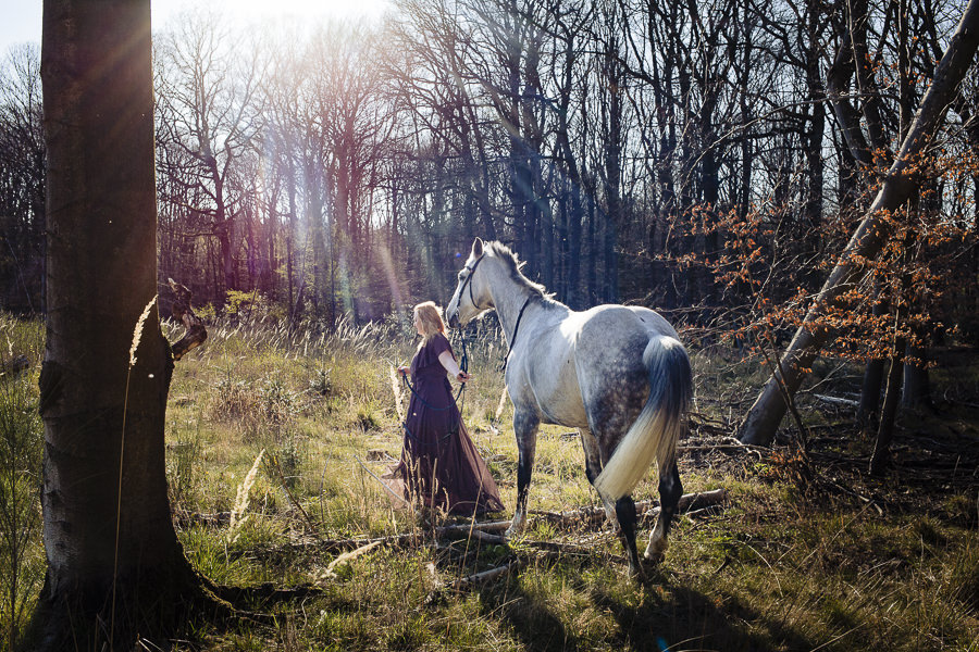 Rosa Engel - Fotografin in Aachen - Shooting mit Pferd